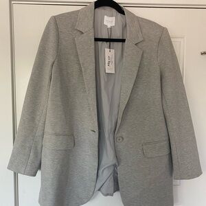 Sundays Gibson Blazer Heather Grey Size Medium
